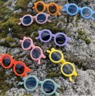 Troller, Suneyes Solbrille til barn i silikon, 0-4 år, Plumme thumbnail