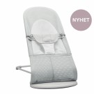 BabyBjörn Bliss Vippestol Mesh, Sølv/Hvit thumbnail