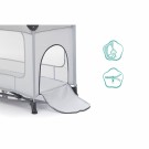 Fillikid, Nizza Reiseseng med bag, Stone Grey thumbnail