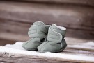 Voksi Baby Booties, Meadow Green thumbnail