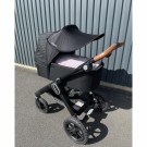 Easygrow Solskjerm til barnevogner, Svart (Universal - UV50+) thumbnail