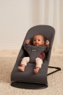 BabyBjörn Balance Soft Vippestol Woven/jersey, Mørkegrå thumbnail