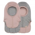 Voksi Balaclava i ull, Soft Grape /Grey Melange thumbnail