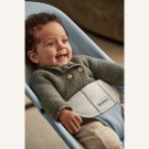 BabyBjörn Balance Soft, Vippestol, Cotton/Jersey, Blå/Grå thumbnail