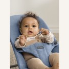 BabyBjörn Bliss Vippestol Vevd, Lyseblå Mélange thumbnail