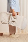 BabyBjörn Balance Soft Vippestol Woven/jersey, Lys beige thumbnail