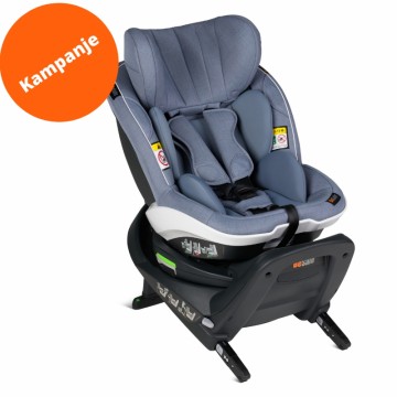 BeSafe iZi Turn i-Size 360°, Småbarnstol, Cloud Mélange