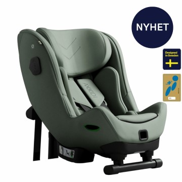 Axkid Minikid 4 Max, bakovervendt bilstol 6 mnd-7 år, Nordic Bloom Green