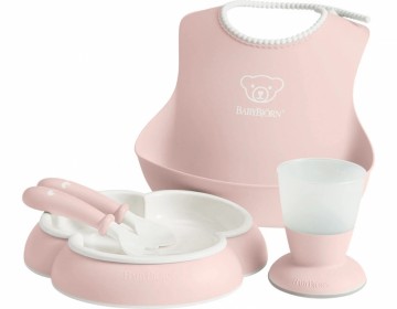 BabyBjörn Middagssett til barn, 5 deler, Powder Pink
