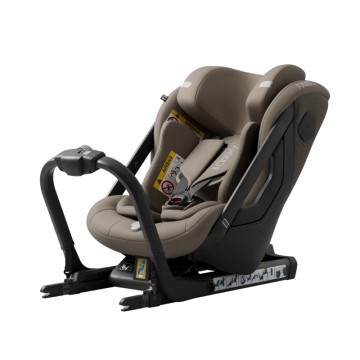 Axkid One 3, bakovervendt bilstol, opptil 7 år, 125cm/23kg, Driftwood Beige - NYHET