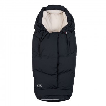 Voksi City North, Ekstra varm dun & ull vognpose, Black